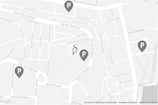 Stationnements à proximité